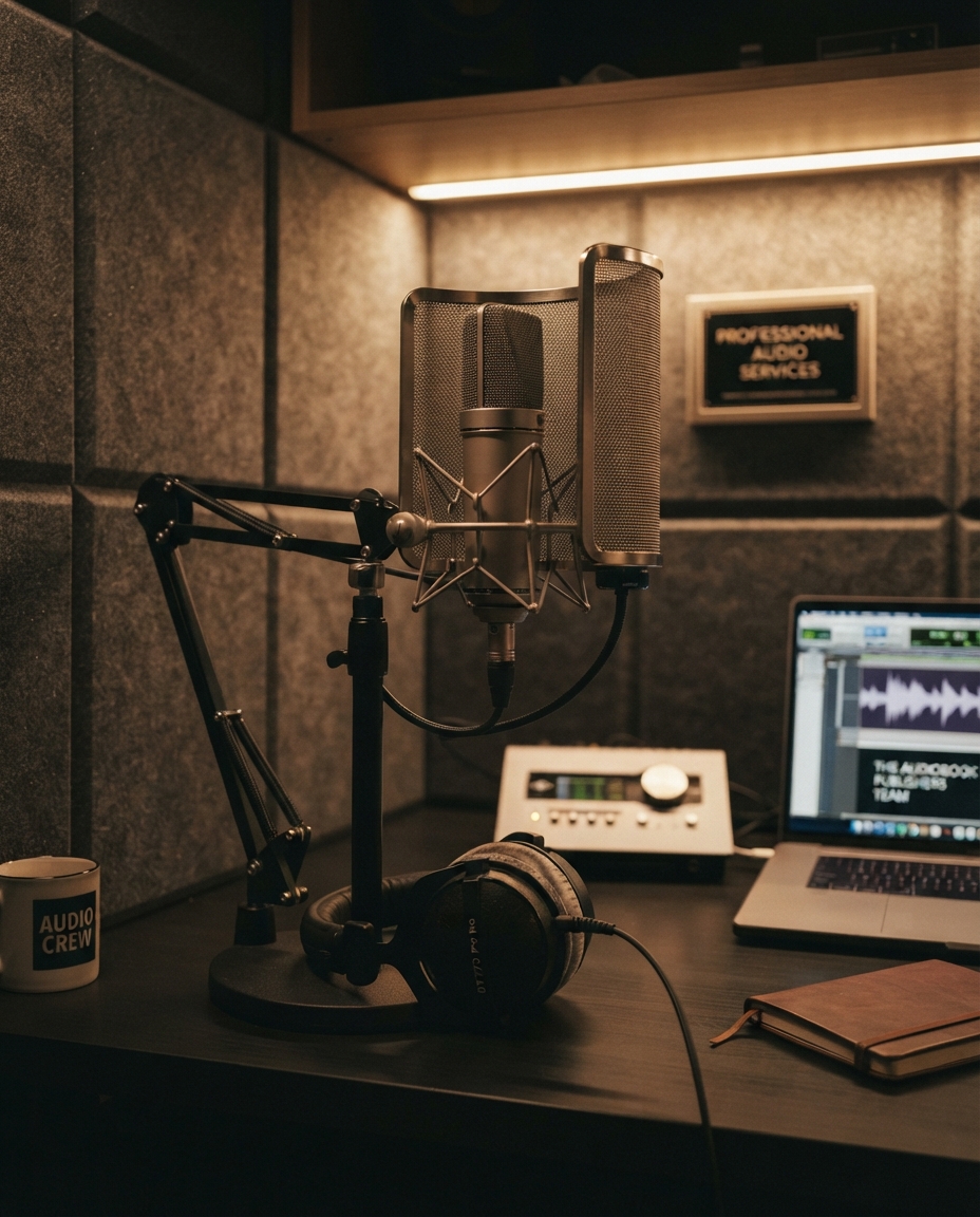 Introduce Our Team of Professional Audiobook Publishers